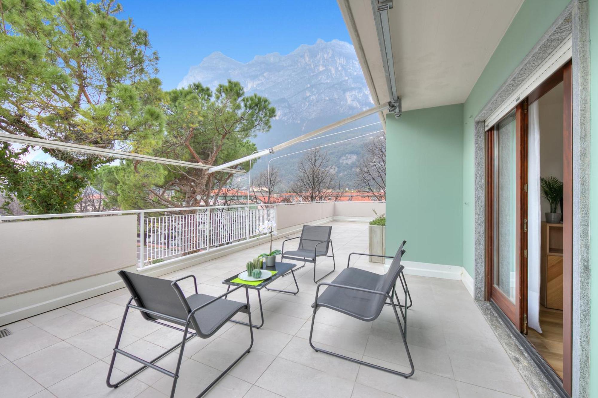 Balcone Sui Tigli Few Min From The Lake - Happy Rentals 加尔达湖滨 外观 照片